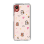 スリムプロテクションケース［ ビリケン - 総柄 - ピンク ］