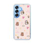 スリムプロテクションケース［ ビリケン - 総柄 - ピンク ］