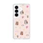 スリムプロテクションケース［ ビリケン - 総柄 - ピンク ］