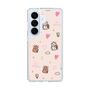 スリムプロテクションケース［ ビリケン - 総柄 - ピンク ］