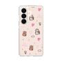 スリムプロテクションケース［ ビリケン - 総柄 - ピンク ］