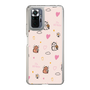 スリムプロテクションケース［ ビリケン - 総柄 - ピンク ］