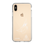スリムプロテクションケース［ スマートフォンケース<書き下ろしサインver.>ホワイト - S.AYUMU ］