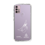 スリムプロテクションケース［ スマートフォンケース<書き下ろしサインver.>ホワイト - S.AYUMU ］