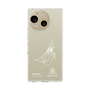 スリムプロテクションケース［ スマートフォンケース<書き下ろしサインver.>ホワイト - S.AYUMU ］