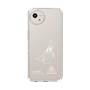 スリムプロテクションケース［ スマートフォンケース<書き下ろしサインver.>ホワイト - S.AYUMU ］