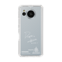 スリムプロテクションケース［ スマートフォンケース<書き下ろしサインver.>ホワイト - DONGMIN ］