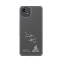 スリムプロテクションケース［ スマートフォンケース<書き下ろしサインver.>ホワイト - DONGMIN ］