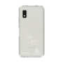 スリムプロテクションケース［ スマートフォンケース<書き下ろしサインver.>ホワイト - DONGMIN ］