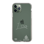 スリムプロテクションケース［ スマートフォンケース<書き下ろしサインver.>ホワイト - ISSA ］