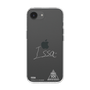 スリムプロテクションケース［ スマートフォンケース<書き下ろしサインver.>ホワイト - ISSA ］