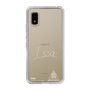 スリムプロテクションケース［ スマートフォンケース<書き下ろしサインver.>ホワイト - ISSA ］