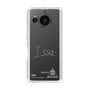 スリムプロテクションケース［ スマートフォンケース<書き下ろしサインver.>ホワイト - ISSA ］