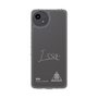 スリムプロテクションケース［ スマートフォンケース<書き下ろしサインver.>ホワイト - ISSA ］