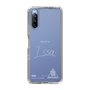 スリムプロテクションケース［ スマートフォンケース<書き下ろしサインver.>ホワイト - ISSA ］