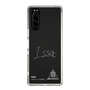 スリムプロテクションケース［ スマートフォンケース<書き下ろしサインver.>ホワイト - ISSA ］