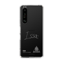 スリムプロテクションケース［ スマートフォンケース<書き下ろしサインver.>ホワイト - ISSA ］
