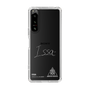 スリムプロテクションケース［ スマートフォンケース<書き下ろしサインver.>ホワイト - ISSA ］