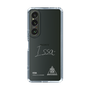 スリムプロテクションケース［ スマートフォンケース<書き下ろしサインver.>ホワイト - ISSA ］