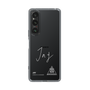 スリムプロテクションケース［ スマートフォンケース<書き下ろしサインver.>ホワイト - JAY ］