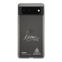 スリムプロテクションケース［ スマートフォンケース<書き下ろしサインver.>ホワイト - KAIMU ］