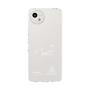 スリムプロテクションケース［ スマートフォンケース<書き下ろしサインver.>ホワイト - KANAME ］