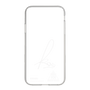 スリムプロテクションケース［ スマートフォンケース<書き下ろしサインver.>ホワイト - KINARI ］