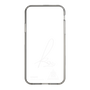 スリムプロテクションケース［ スマートフォンケース<書き下ろしサインver.>ホワイト - KINARI ］