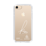 スリムプロテクションケース［ スマートフォンケース<書き下ろしサインver.>ホワイト - KINARI ］