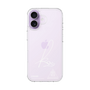 スリムプロテクションケース［ スマートフォンケース<書き下ろしサインver.>ホワイト - KINARI ］