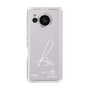 スリムプロテクションケース［ スマートフォンケース<書き下ろしサインver.>ホワイト - KINARI ］
