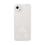 スリムプロテクションケース［ スマートフォンケース<書き下ろしサインver.>ホワイト - KINARI ］