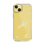 スリムプロテクションケース［ スマートフォンケース<書き下ろしサインver.>ホワイト - MAKI ］
