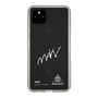 スリムプロテクションケース［ スマートフォンケース<書き下ろしサインver.>ホワイト - MAKI ］