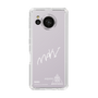 スリムプロテクションケース［ スマートフォンケース<書き下ろしサインver.>ホワイト - MAKI ］