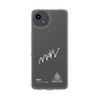 スリムプロテクションケース［ スマートフォンケース<書き下ろしサインver.>ホワイト - MAKI ］