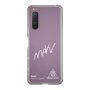 スリムプロテクションケース［ スマートフォンケース<書き下ろしサインver.>ホワイト - MAKI ］