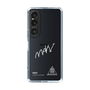 スリムプロテクションケース［ スマートフォンケース<書き下ろしサインver.>ホワイト - MAKI ］