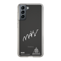 スリムプロテクションケース［ スマートフォンケース<書き下ろしサインver.>ホワイト - MAKI ］
