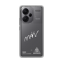 スリムプロテクションケース［ スマートフォンケース<書き下ろしサインver.>ホワイト - MAKI ］