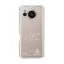 スリムプロテクションケース［ スマートフォンケース<書き下ろしサインver.>ホワイト - RICKEY ］