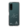 スリムプロテクションケース［ スマートフォンケース<書き下ろしサインver.>ホワイト - RICKEY ］