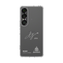 スリムプロテクションケース［ スマートフォンケース<書き下ろしサインver.>ホワイト - RICKEY ］