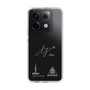 スリムプロテクションケース［ スマートフォンケース<書き下ろしサインver.>ホワイト - RICKEY ］