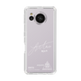 スリムプロテクションケース［ スマートフォンケース<書き下ろしサインver.>ホワイト - RINTO ］