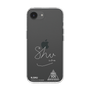 スリムプロテクションケース［ スマートフォンケース<書き下ろしサインver.>ホワイト - N.SHU ］