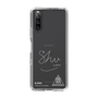 スリムプロテクションケース［ スマートフォンケース<書き下ろしサインver.>ホワイト - N.SHU ］
