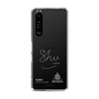 スリムプロテクションケース［ スマートフォンケース<書き下ろしサインver.>ホワイト - N.SHU ］