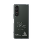 スリムプロテクションケース［ スマートフォンケース<書き下ろしサインver.>ホワイト - N.SHU ］
