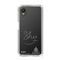 スリムプロテクションケース［ スマートフォンケース<書き下ろしサインver.>ホワイト - N.SHU ］